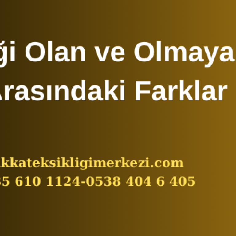 Dikkat Eksikliğinin Sebepleri